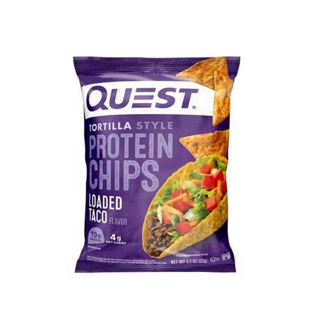 Quest Protein Chips Tortilla Style Loaded Taco 32GM