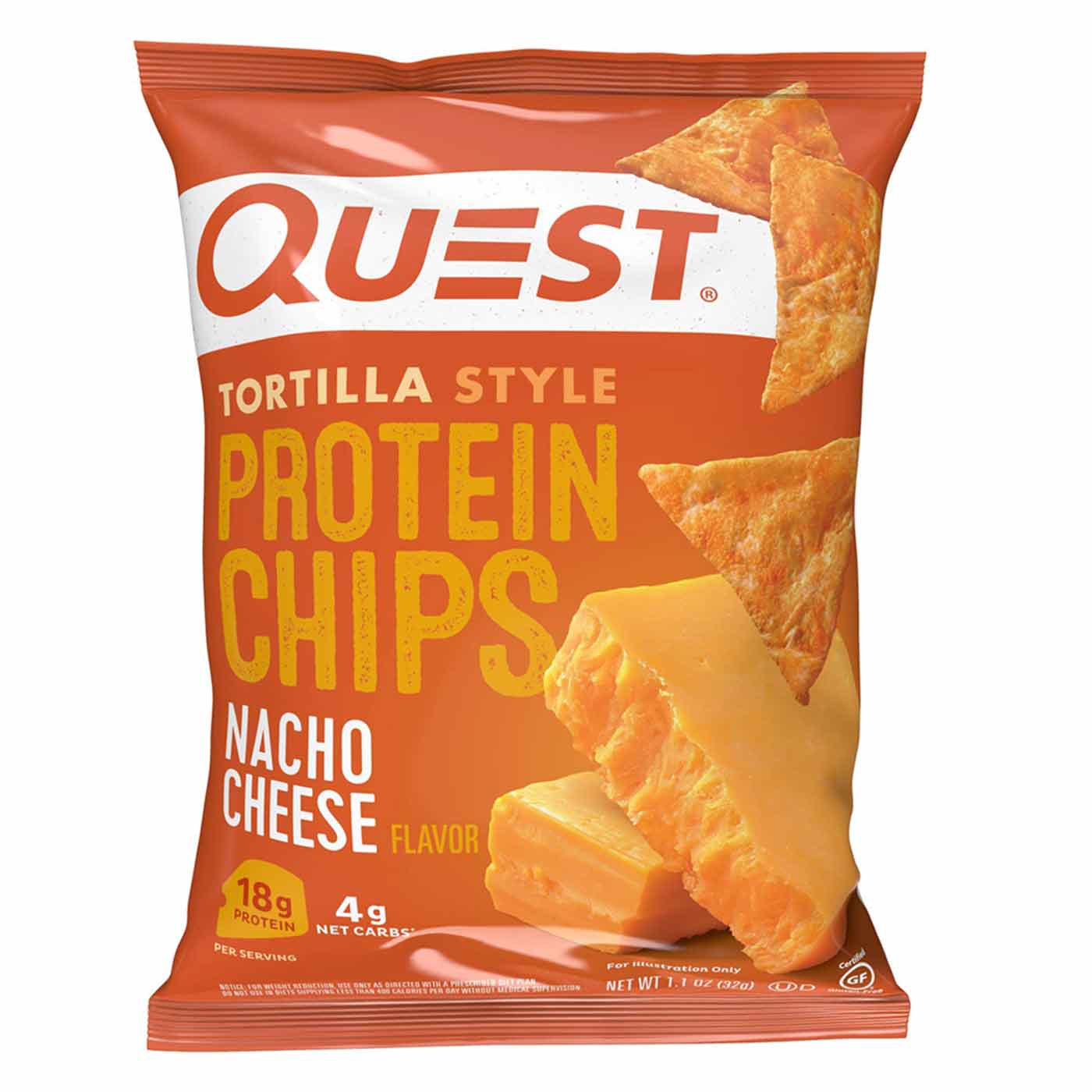 Quest Protein Chips Nacho Cheese | Protein Snacks Quest Protein Chips Nacho Cheese | Protein Snacks