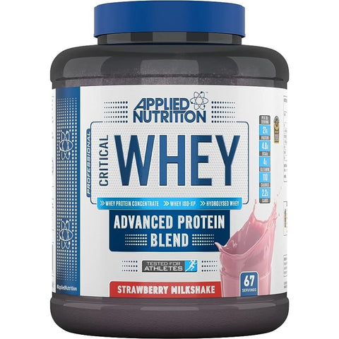 Buy Applied Nutrition Critical Whey Strawberry 2KG Online - Kulud Pharmacy