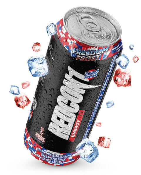 Redcon1 Energy High Performance Drink Zero Sugar 473Ml  Freedom Frost