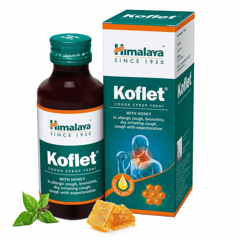 Buy Himalaya Koflet Ex Linctus Syrup 100ML Online - Kulud Pharmacy