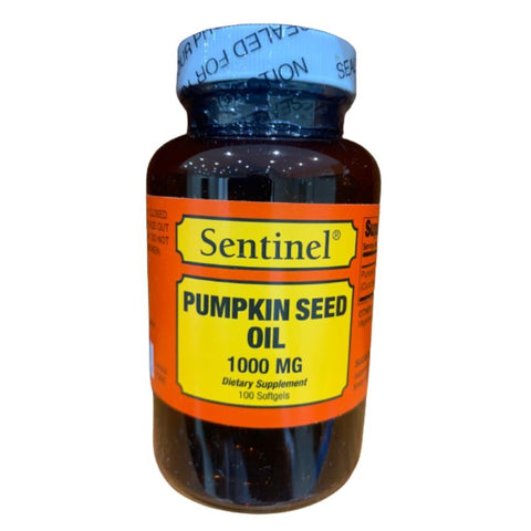 Sentinel Pumpkin Seed Oil 1000Mg 100CAP
