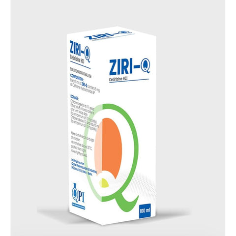 Buy Ziri Q 5Mg/5Ml Syrup 100ML Online - Kulud Pharmacy