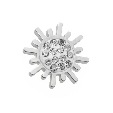 Borghetti Earrings Orecchino Lobo Sole Acciaio 1PAIR