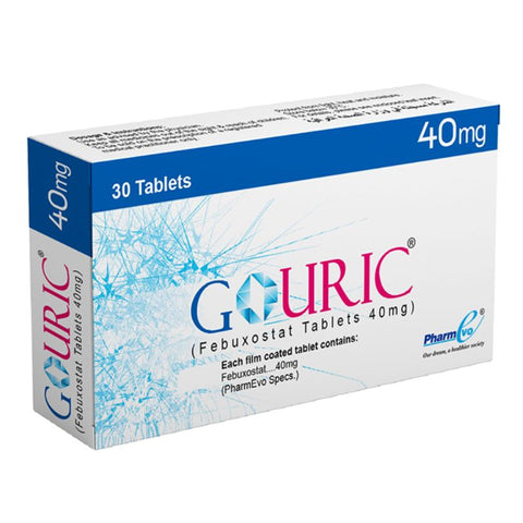 Buy Gouric 40Mg 20TAB Online - Kulud Pharmacy