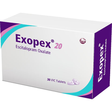 Buy Exopex 20Mg 30TAB Online - Kulud Pharmacy