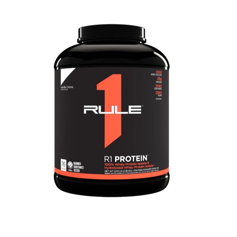 Rule 1 Protein 76 Serv Vanilla Crème 2.28KG – Kulud Pharmacy