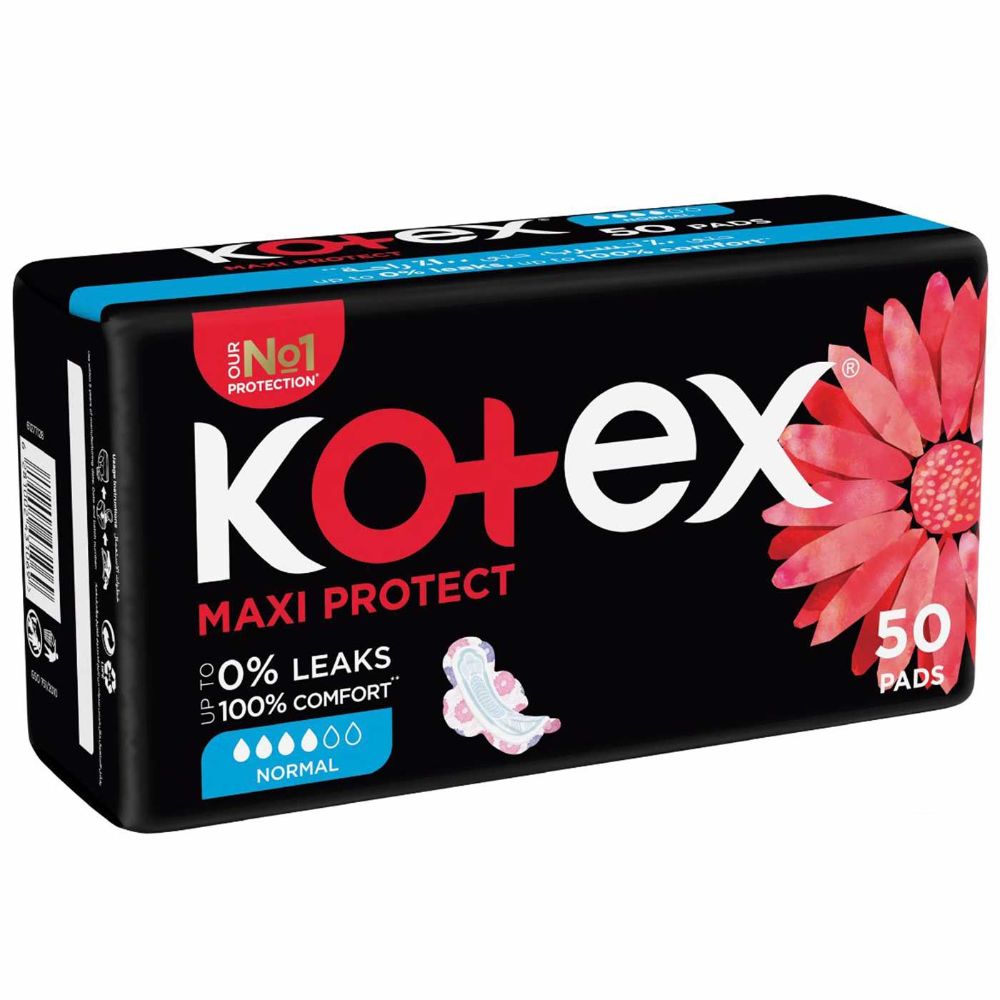 Kotex Maxi Normal Protect 50PC | Sanitary Pads Kotex Maxi Normal Protect 50PC | Sanitary Pads