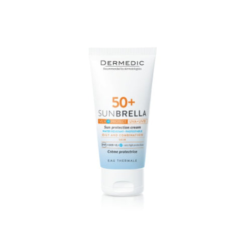 Dermedic Sunbrella Spf 50+ Sun Protection Cream Oily / Comb. Skin 50Ml Offer 1+1 1KT