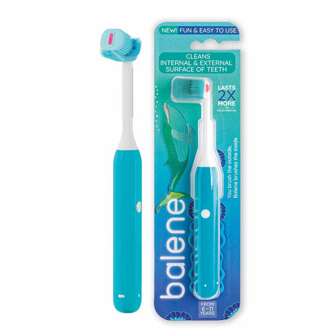 Buy Balene Manual Toothbrush Kid Blue 1PC Online - Kulud Pharmacy