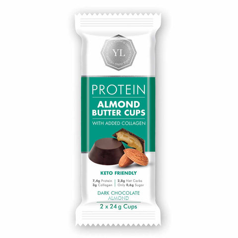 Youthful Living Protein Almond Butter Cups 48GM