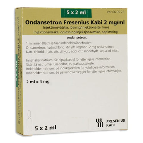 Buy Ondansetron 4Mg/2Ml Injection 2Ml 5VL Online - Kulud Pharmacy