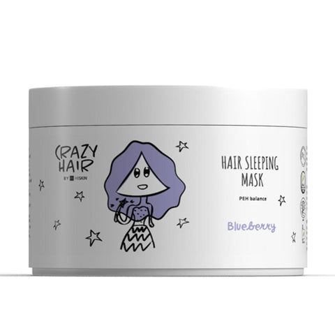 Hiskin Ch -Hair Sleeping Mask - Blueberry 300ML