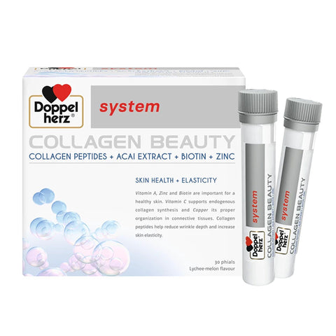 Doppelherz System Collagen Beauty 30 Ampoules - 25ML