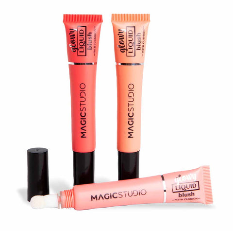 Buy Magic Studio Liquid Blush With Applicator Assorted 1PC Online - Kulud Pharmacy