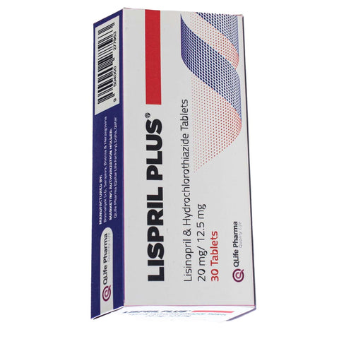 Buy Lispril Plus 30TAB Online - Kulud Pharmacy