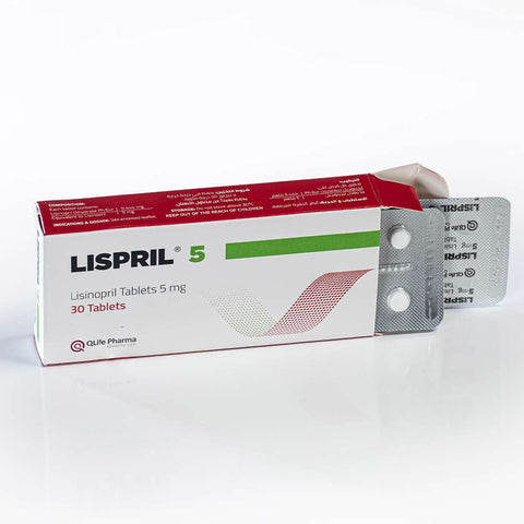 Lispril 5Mg Tab	30'S