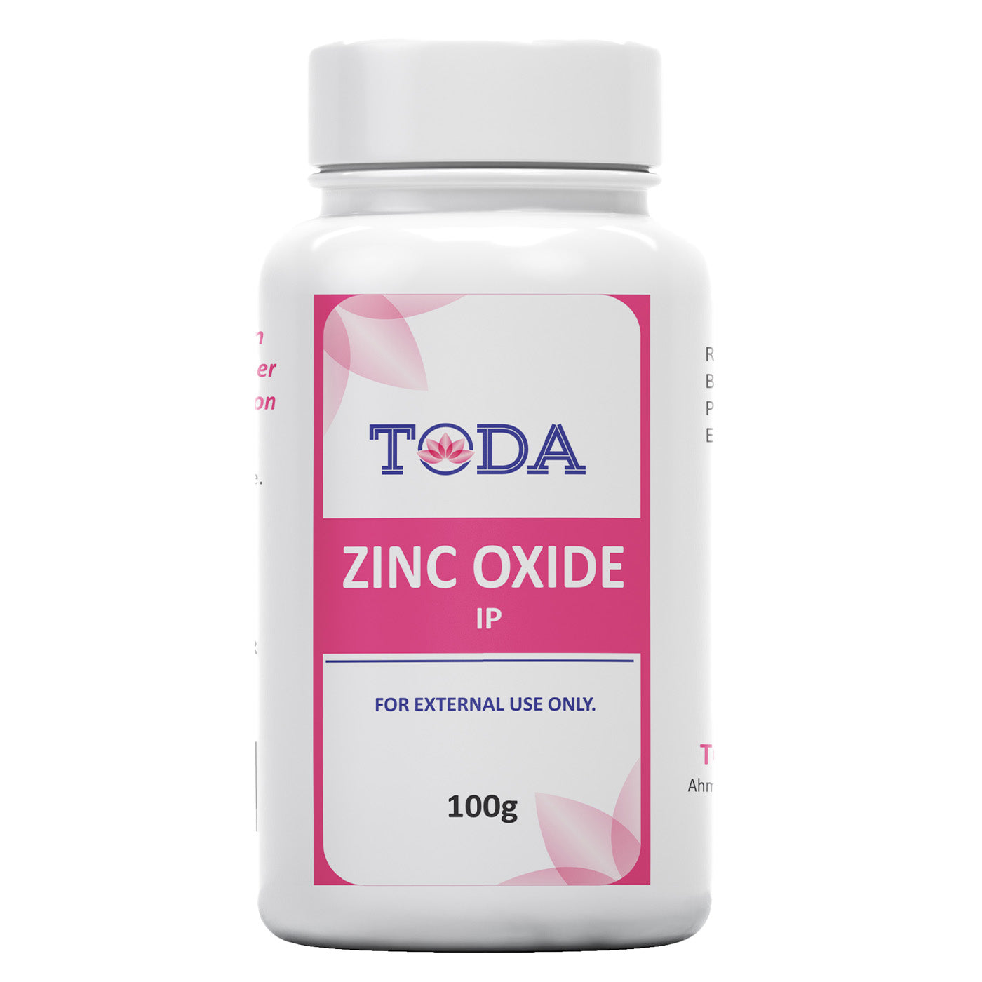 Toda Zinc Oxide Powder 100GM | Disinfectants & Antiseptics Toda Zinc Oxide Powder 100GM | Disinfectants & Antiseptics