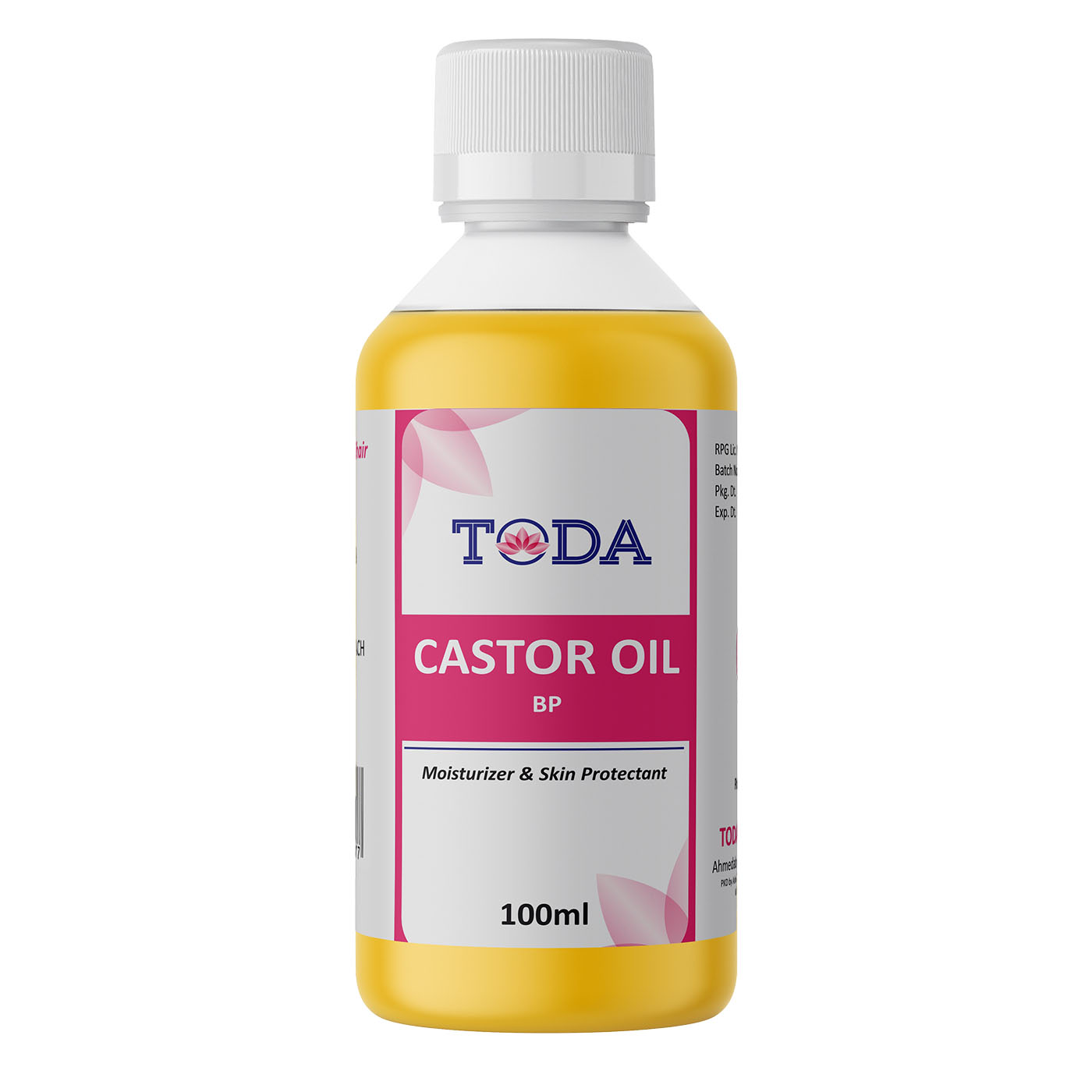 Toda Castor Oil Bp 100ML | Body Moisturizers Toda Castor Oil Bp 100ML | Body Moisturizers
