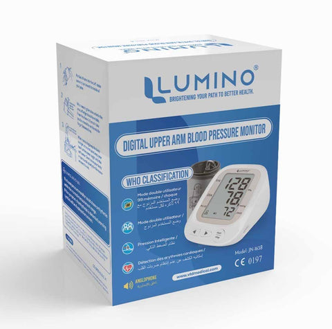 Buy Lumino Digital Upper Arm Blood Pressure Monitor 1KT Online - Kulud Pharmacy