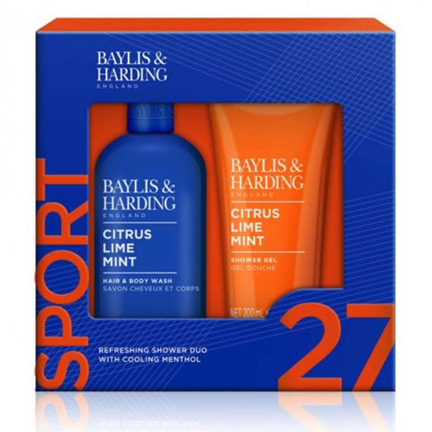 Buy Bh Citrus, Lime & Mint Men'S Refreshing Shower Duo Gift Set 1ST Online - Kulud Pharmacy