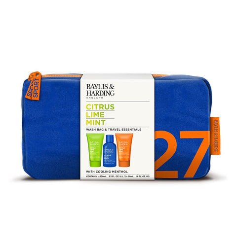 Buy Bh Citrus, Lime & Mint Men'S Wash Bag Gift Set 1ST Online - Kulud Pharmacy