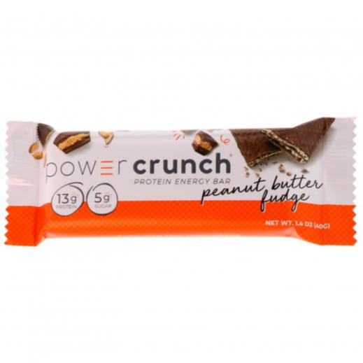 Power Crunch Original Peanut Butter Fudge 40G | Protein Bars Power Crunch Original Peanut Butter Fudge 40G | Protein Bars