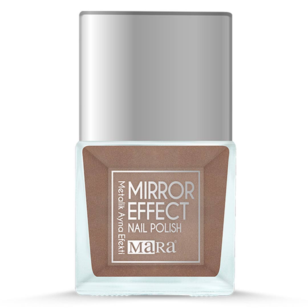 Mara Mirror Effect Nail Polish - Bronze 15ML | Nail Beauty Mara Mirror Effect Nail Polish - Bronze 15ML | Nail Beauty
