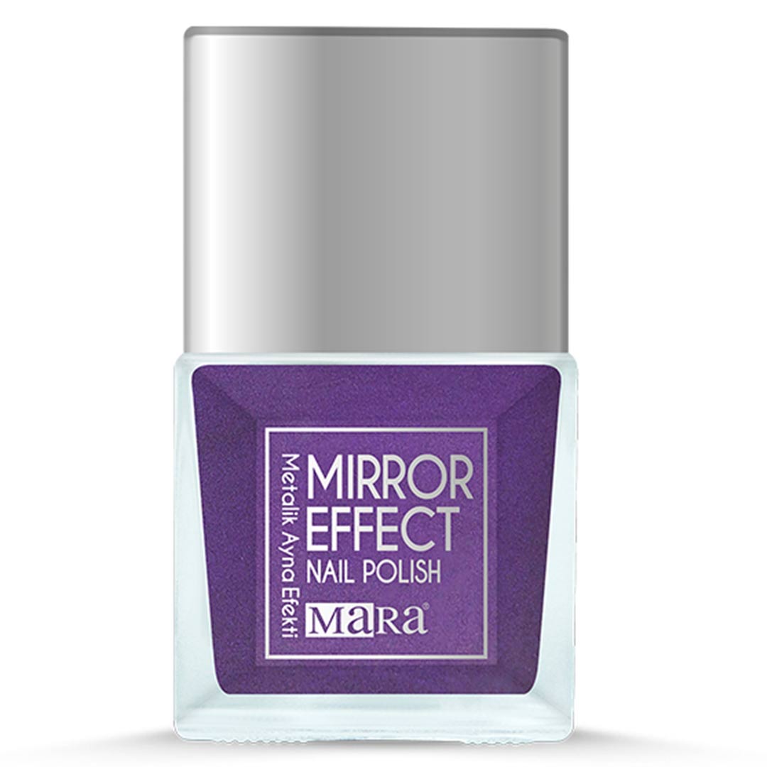 Mara Mirror Effect Nail Polish - Purple 15ML | Nail Beauty Mara Mirror Effect Nail Polish - Purple 15ML | Nail Beauty