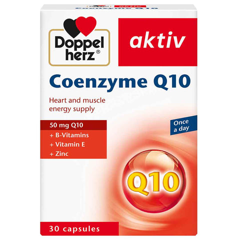 Buy Doppelherz Aktiv Coenzyme Q10 30CAP Online - Kulud Pharmacy