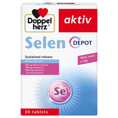 Buy Doppelherz Aktiv Selen Depot 30TAB Online - Kulud Pharmacy