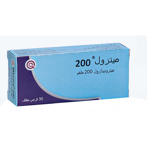 Buy Metzol 200Mg 30TAB Online - Kulud Pharmacy