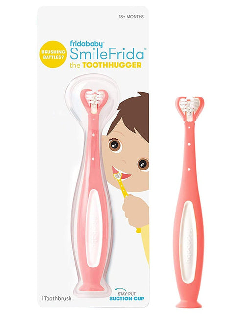 Buy Frida Baby Triple-Angle Training Toothbrush Pink Online - Kulud Pharmacy