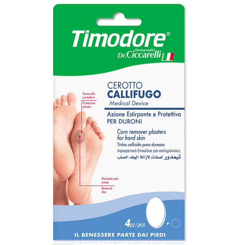 Timodore Corn Remover Plasters For Hard Skin 4'S