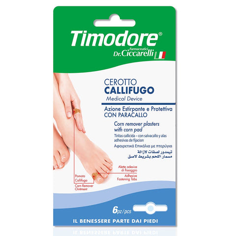 Timodore Corn Remover Plasters With Corn Pad 6'S