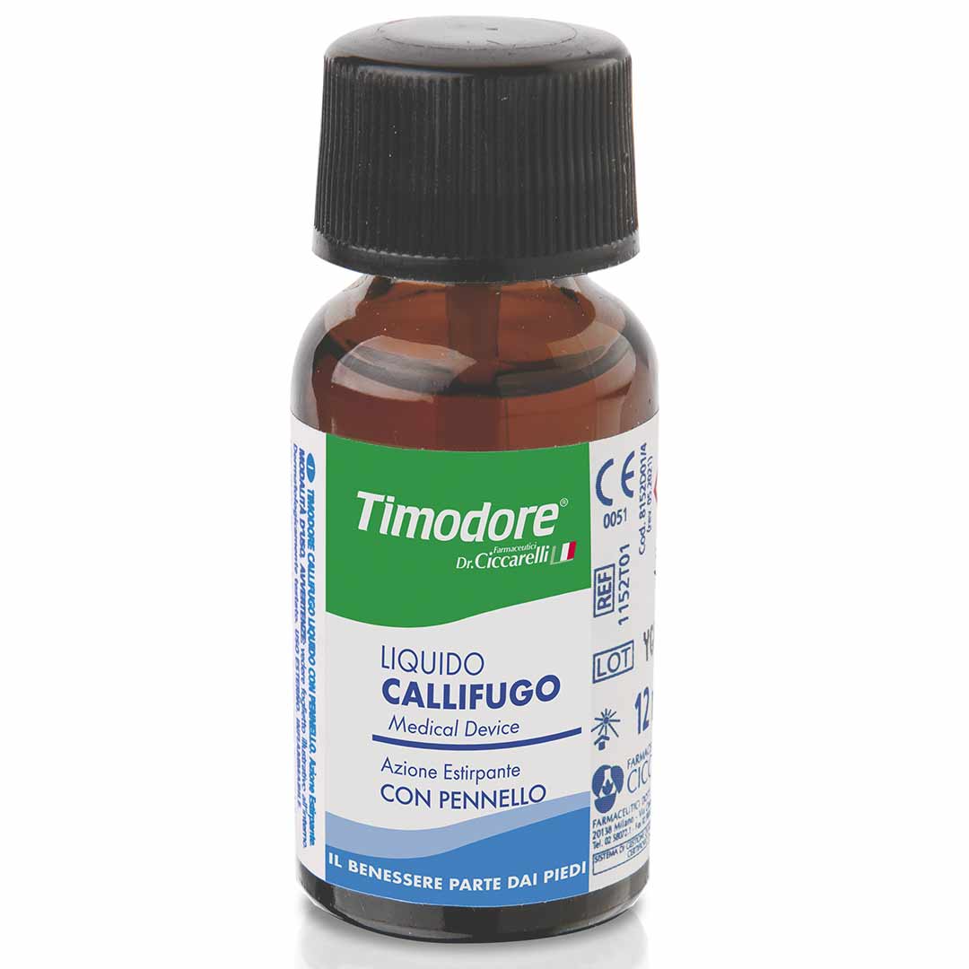 سائل إزالة مسمار اللحم تيمودور مع فرشاة 12 مل | العناية بجمال القدم