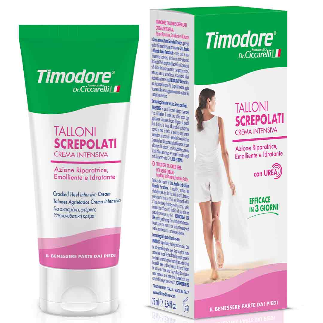 Timodore Cracked Heel Intensive Cream 75Ml | Foot Care Timodore Cracked Heel Intensive Cream 75Ml | Foot Care