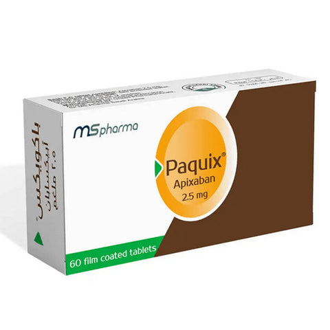 Paquix 2.5Mg Film Coated Tab 60'S