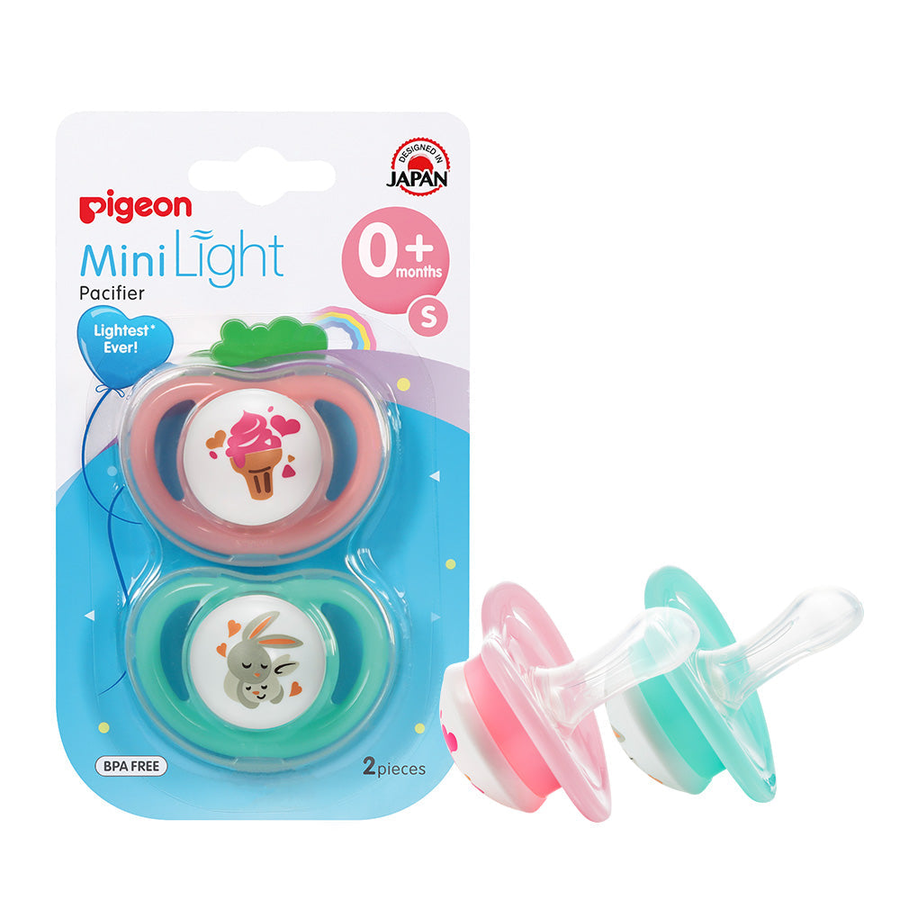 Minilight Pacifier Double (S) 0+ Girl Ice Cream & Rabbit 78262 | Baby Gear Minilight Pacifier Double (S) 0+ Girl Ice Cream & Rabbit 78262 | Baby Gear