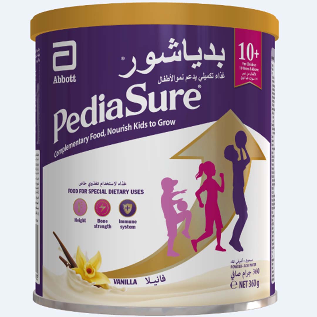 Pediasure 10+ Vanilla 360Gm | Milk Formula Pediasure 10+ Vanilla 360Gm | Milk Formula
