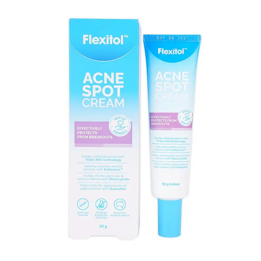Flexitol Acne Spot Cream 30G | Acne