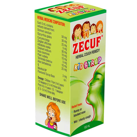 Zecuf Kid Syrup 100Ml