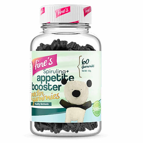 Fine'S Spirulina+ Appetite Booster Kids Pectin Gummies 60’S