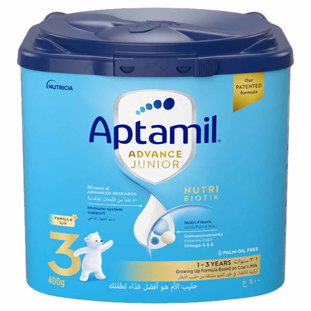 APTAMIL ADVANCE JUNIOR NUTRI BIOTIK 3 400 GM | Milk Formula APTAMIL ADVANCE JUNIOR NUTRI BIOTIK 3 400 GM | Milk Formula