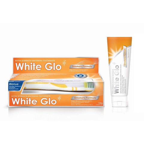 WHITE GLO SMOKERS' FORMULA WHITENING TOOTH PASTE 100ML - Kulud Pharmacy