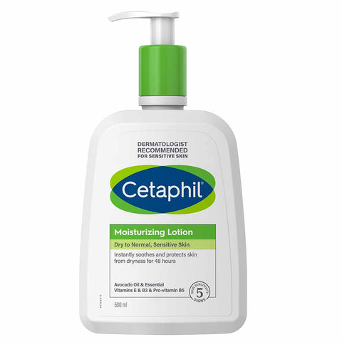 Buy Cetaphil Moist. Lotion 500 Ml With Pump Online - Kulud Pharmacy