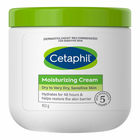 Buy Cetaphil Moisturizing Cream Jar 453 Gm Online - Kulud Pharmacy