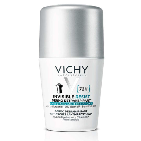 Vichy Deo Roll-On Invisible Resist - Women 72h