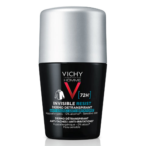 Vichy Deo Roll-On Invisible Resist - Men 72h 50ml