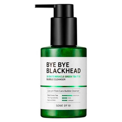 Some By Mi Bye Bye Blackhead 30 Days Miracle Green Tea Tox Bubble Cleanser [120G]